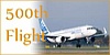 500 Vluchten / Flights